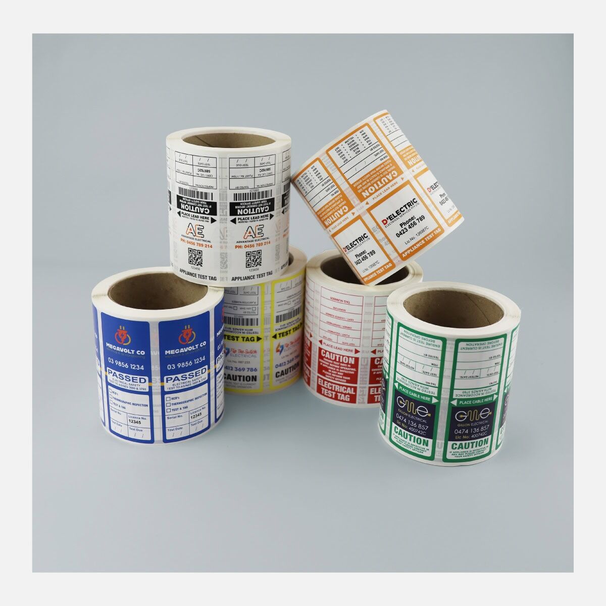 Standard Test Tags